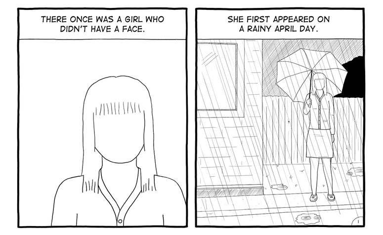 The Girl Without a Face page 1