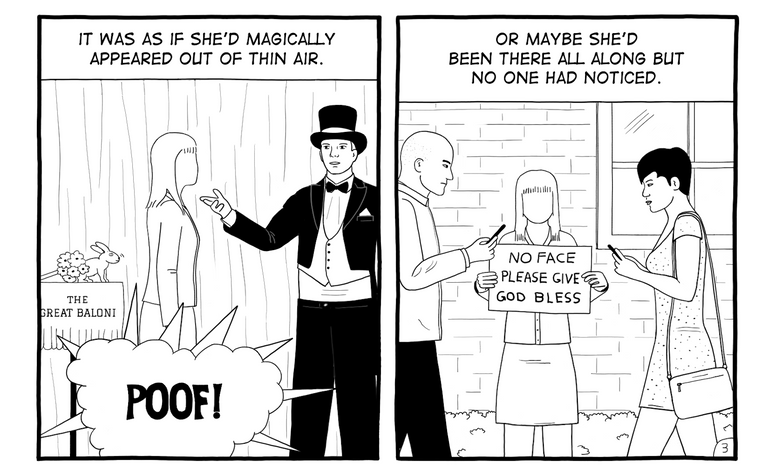 The Girl Without a Face page 3