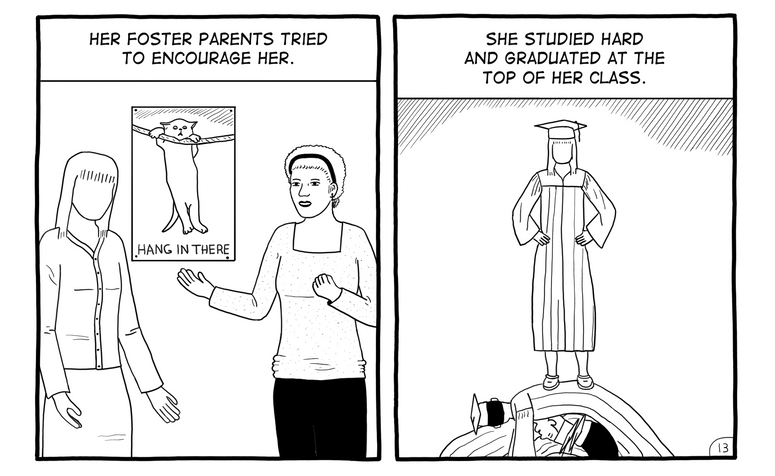 The Girl Without a Face page 13