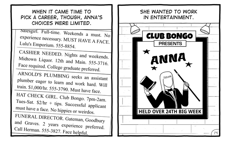 The Girl Without a Face page 14