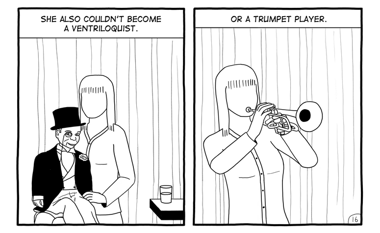 The Girl Without a Face page 16